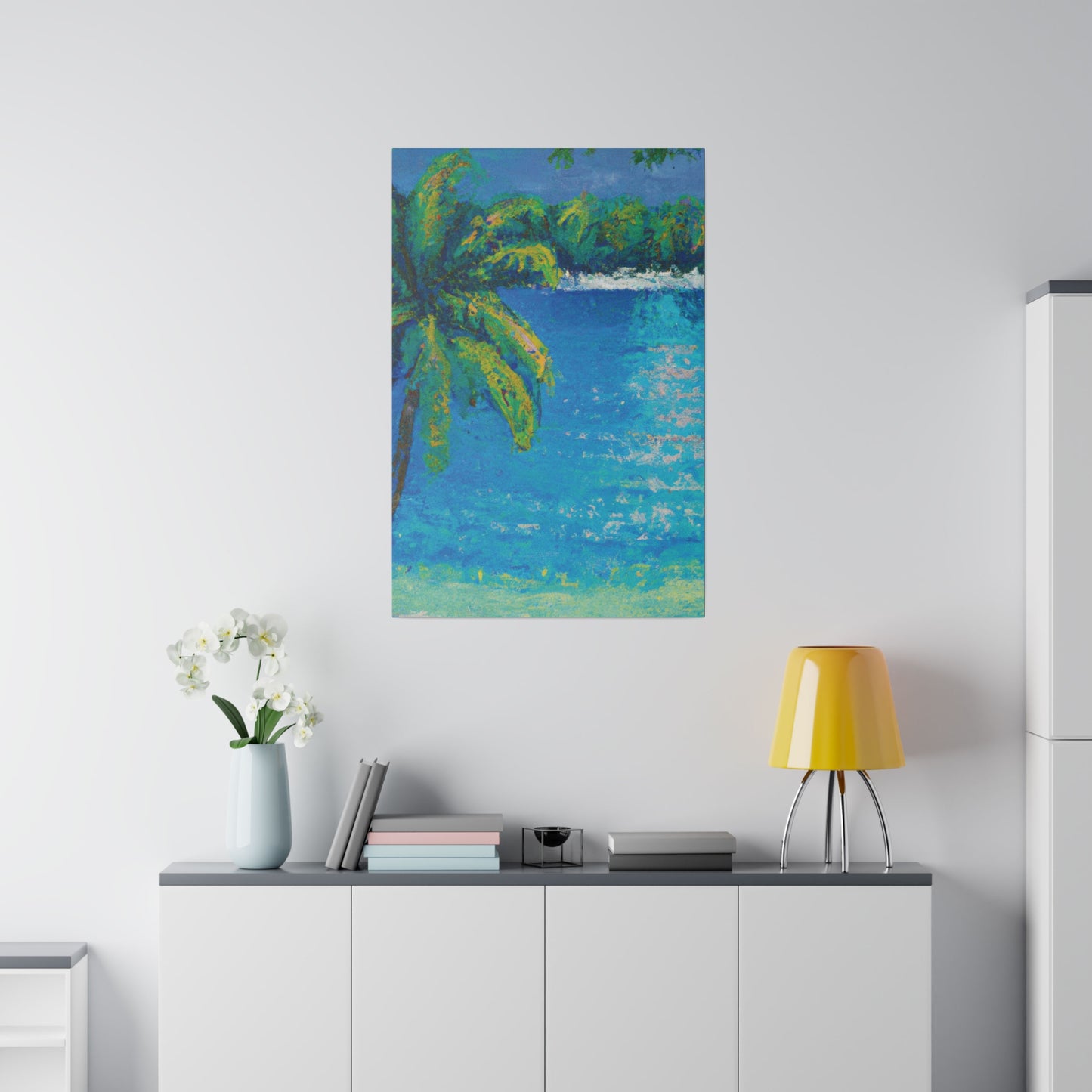 4645A - Bahamas Ocean Painting Print | Bahamas | Ocean | Beach | Poster | Home Decor | Wall Art | Canvas