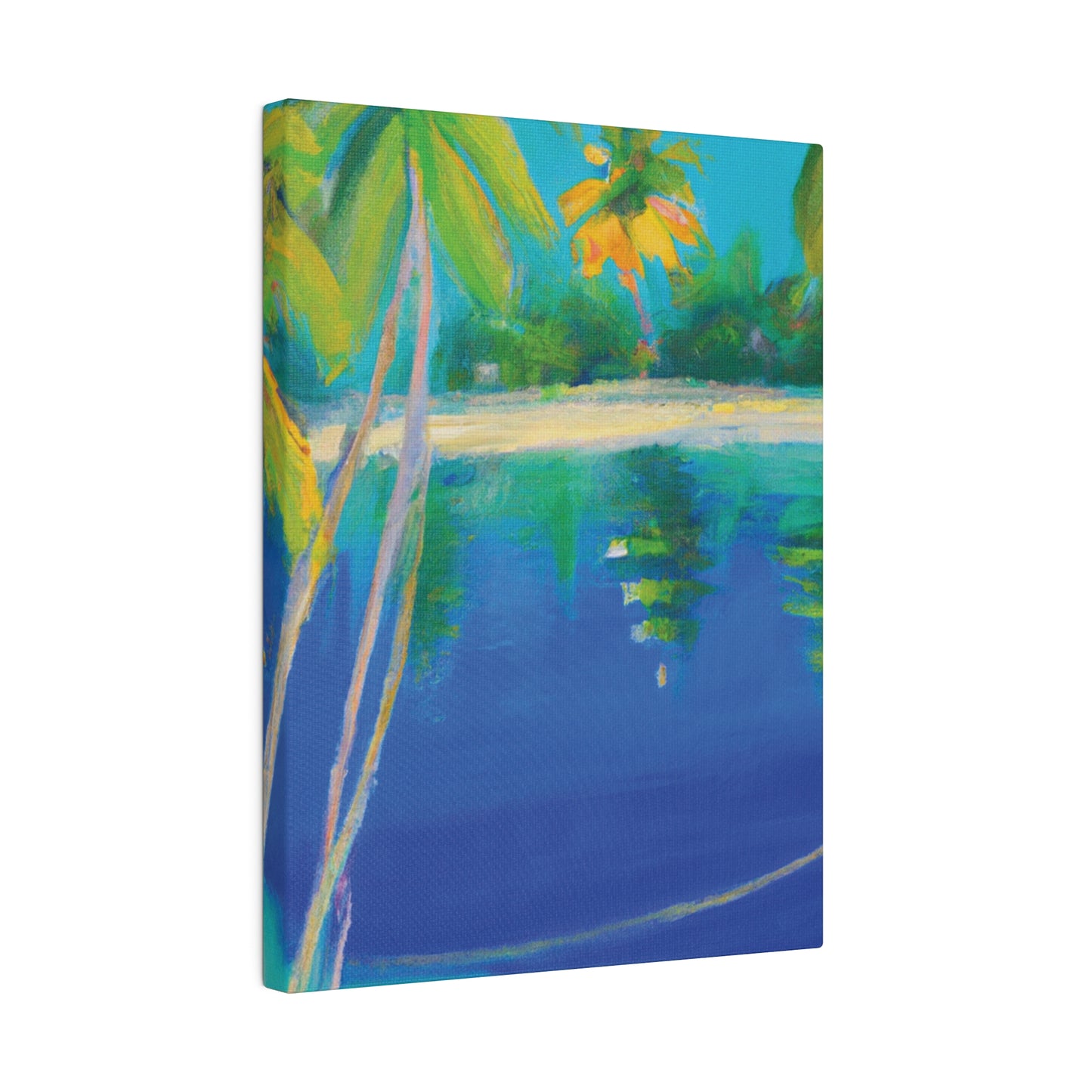 6837T - Bahamas Ocean Painting Print | Bahamas | Ocean | Beach | Poster | Home Decor | Wall Art | Canvas