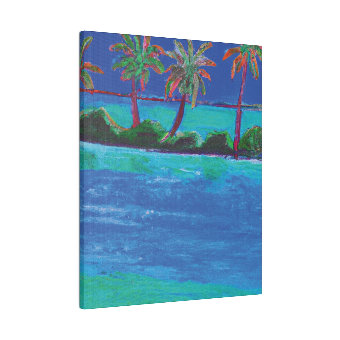 7454G - Bahamas Ocean Painting Print | Bahamas | Ocean | Beach | Poster | Home Decor | Wall Art | Canvas