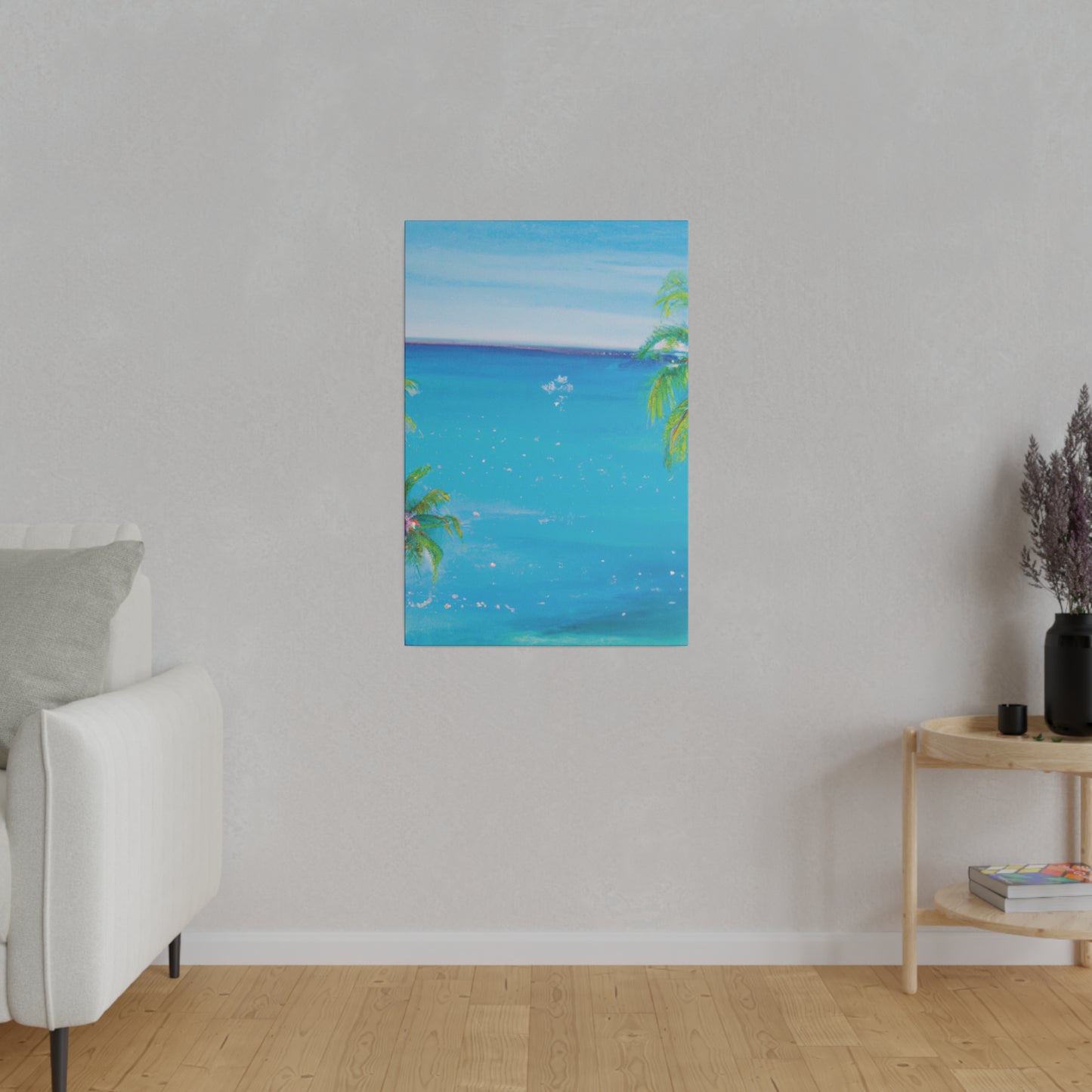 5683U - Bahamas Ocean Painting Print | Bahamas | Ocean | Beach | Poster | Home Decor | Wall Art | Canvas