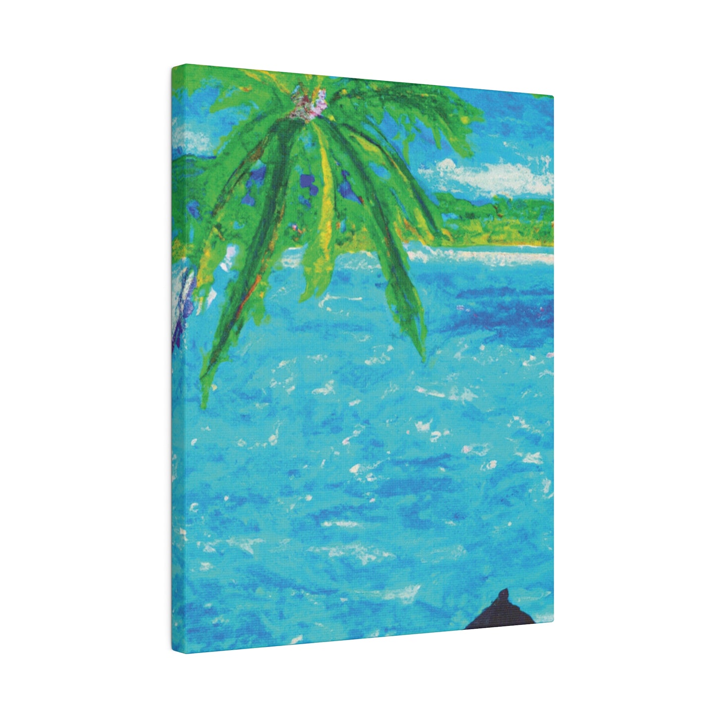 7355H - Bahamas Ocean Painting Print | Bahamas | Ocean | Beach | Poster | Home Decor | Wall Art | Canvas