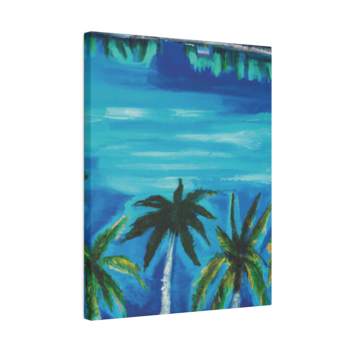 6741K - Bahamas Ocean Painting Print | Bahamas | Ocean | Beach | Poster | Home Decor | Wall Art | Canvas