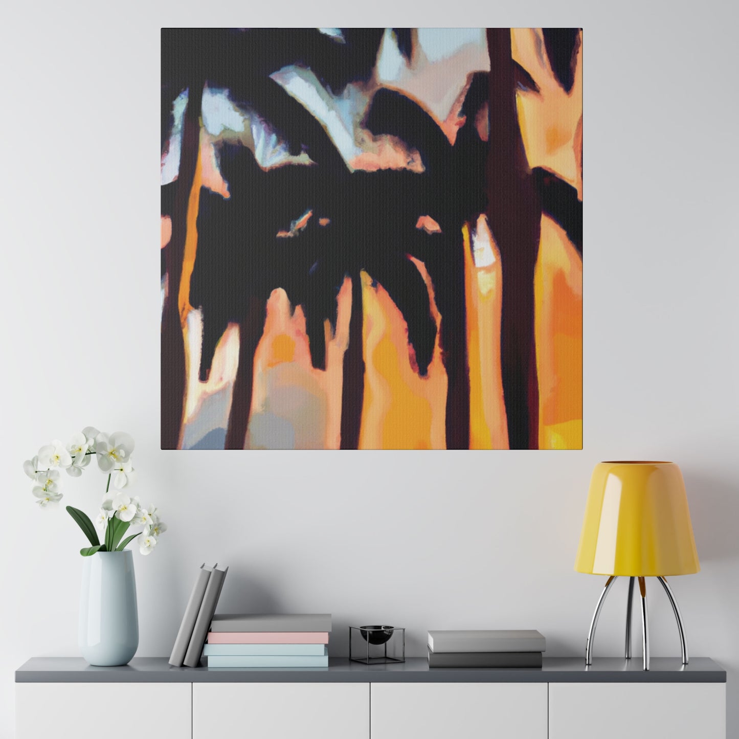 5642H - Miami Beach Sunset Painting Print | Miami | Beach | Sunset | Poster | Home Decor | Wall Art | Canvas