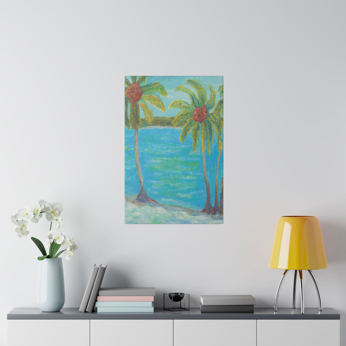 3357G - Bahamas Ocean Painting Print | Bahamas | Ocean | Beach | Poster | Home Decor | Wall Art | Canvas