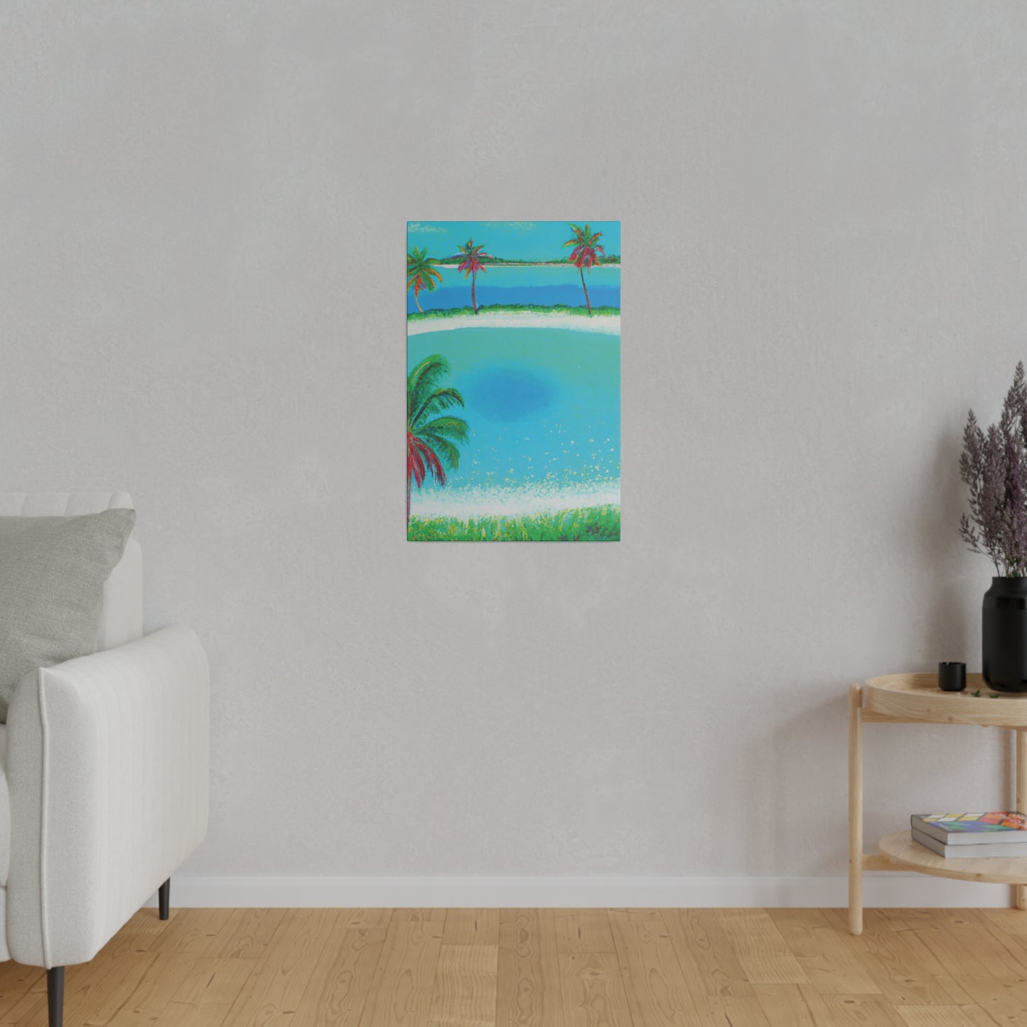 2198G - Bahamas Ocean Painting Print | Bahamas | Ocean | Beach | Poster | Home Decor | Wall Art | Canvas