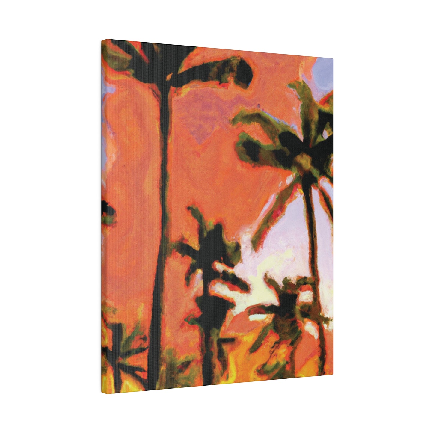 7177X - Miami Beach Sunset Painting Print | Miami | Beach | Sunset | Poster | Home Decor | Wall Art | Canvas