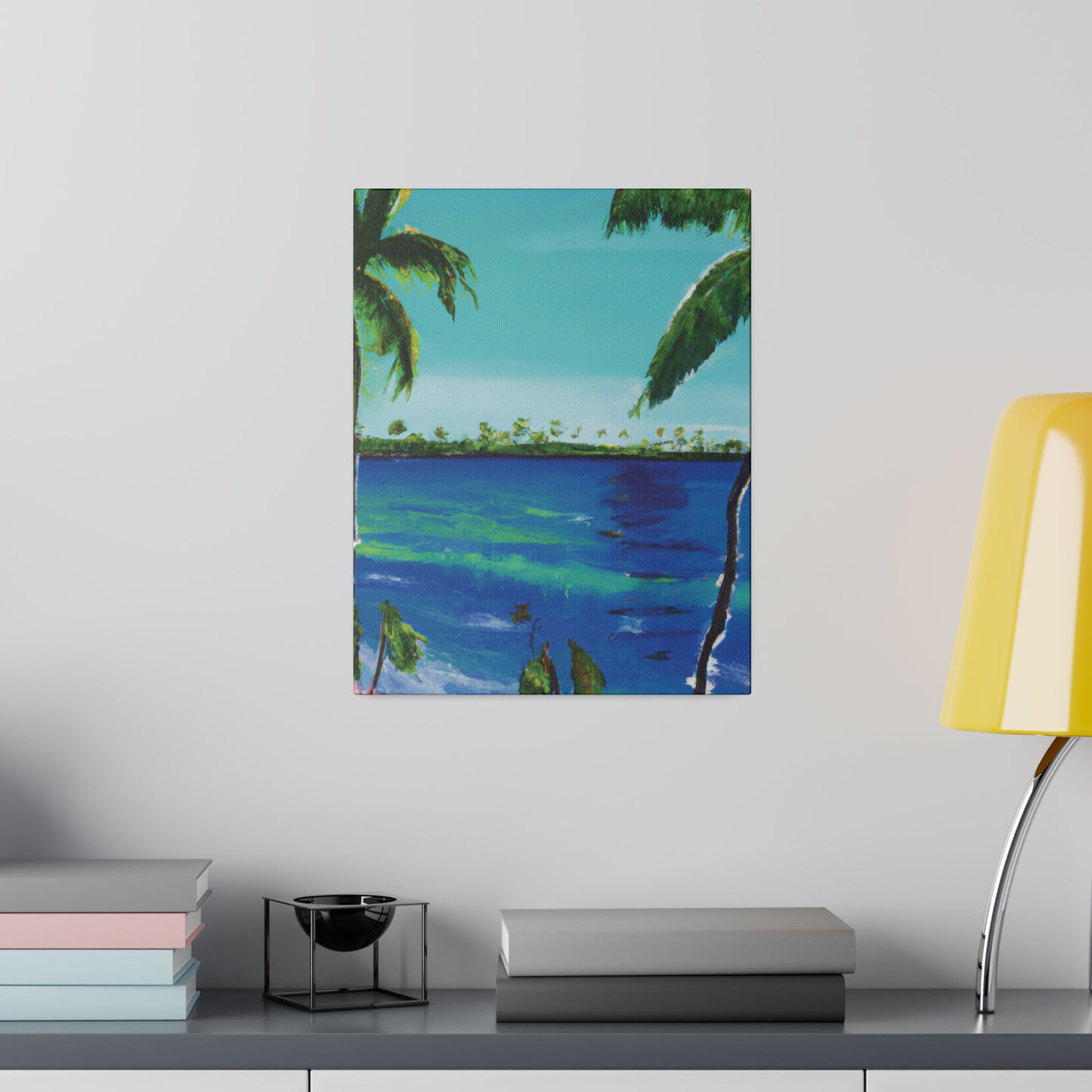 5491V - Bahamas Ocean Painting Print | Bahamas | Ocean | Beach | Poster | Home Decor | Wall Art | Canvas