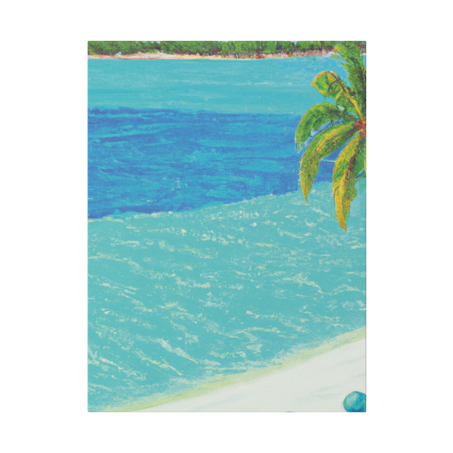 7221H - Bahamas Ocean Painting Print | Bahamas | Ocean | Beach | Poster | Home Decor | Wall Art | Canvas