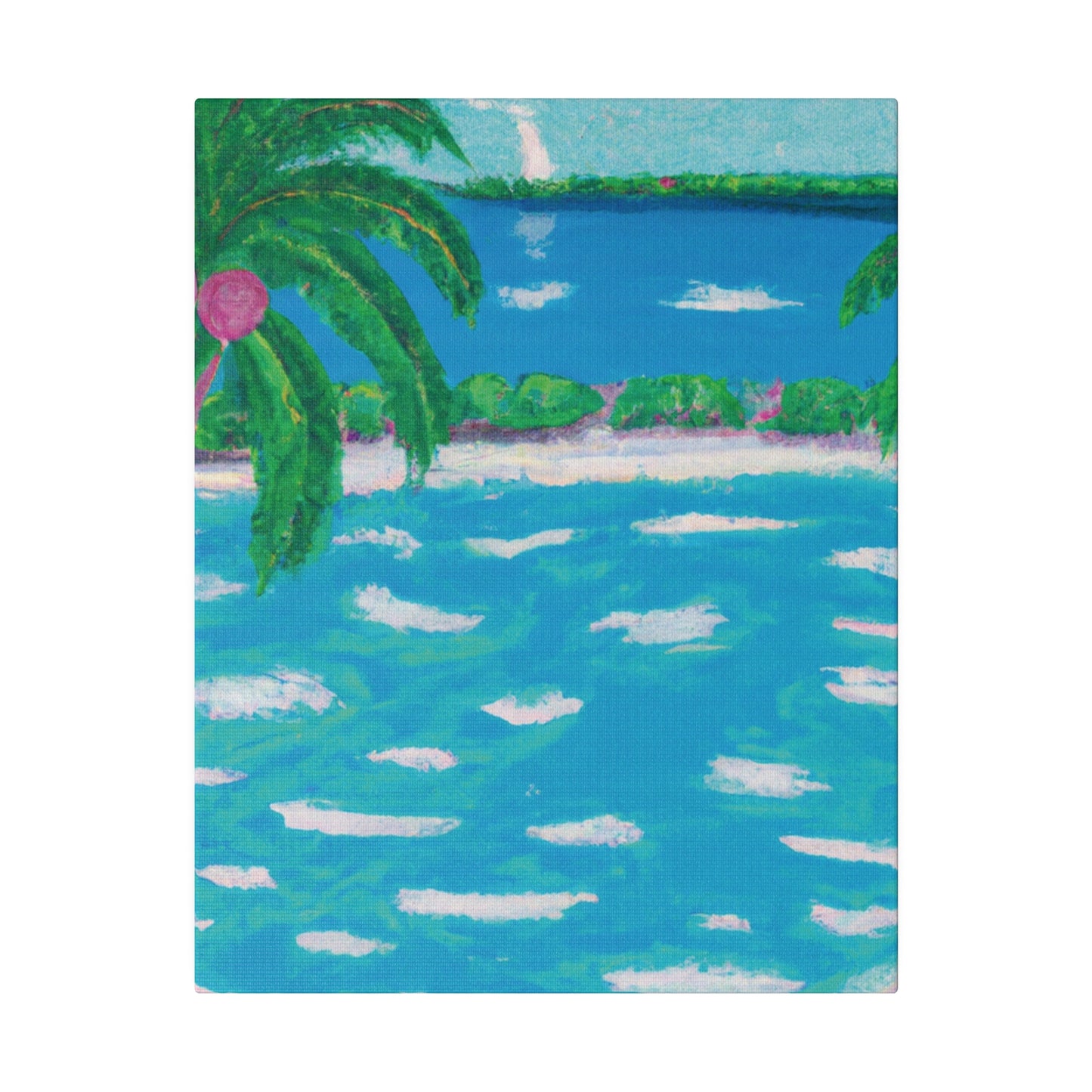 7341Z - Bahamas Ocean Painting Print | Bahamas | Ocean | Beach | Poster | Home Decor | Wall Art | Canvas