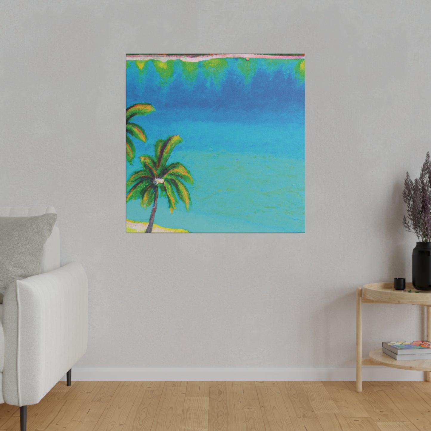 6816J - Bahamas Ocean Painting Print | Bahamas | Ocean | Beach | Poster | Home Decor | Wall Art | Canvas