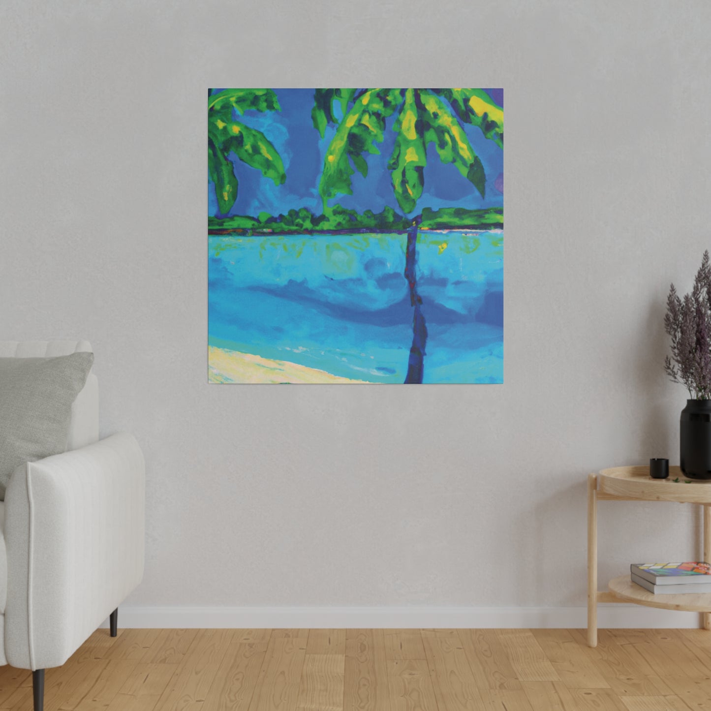 7381V - Bahamas Ocean Painting Print | Bahamas | Ocean | Beach | Poster | Home Decor | Wall Art | Canvas