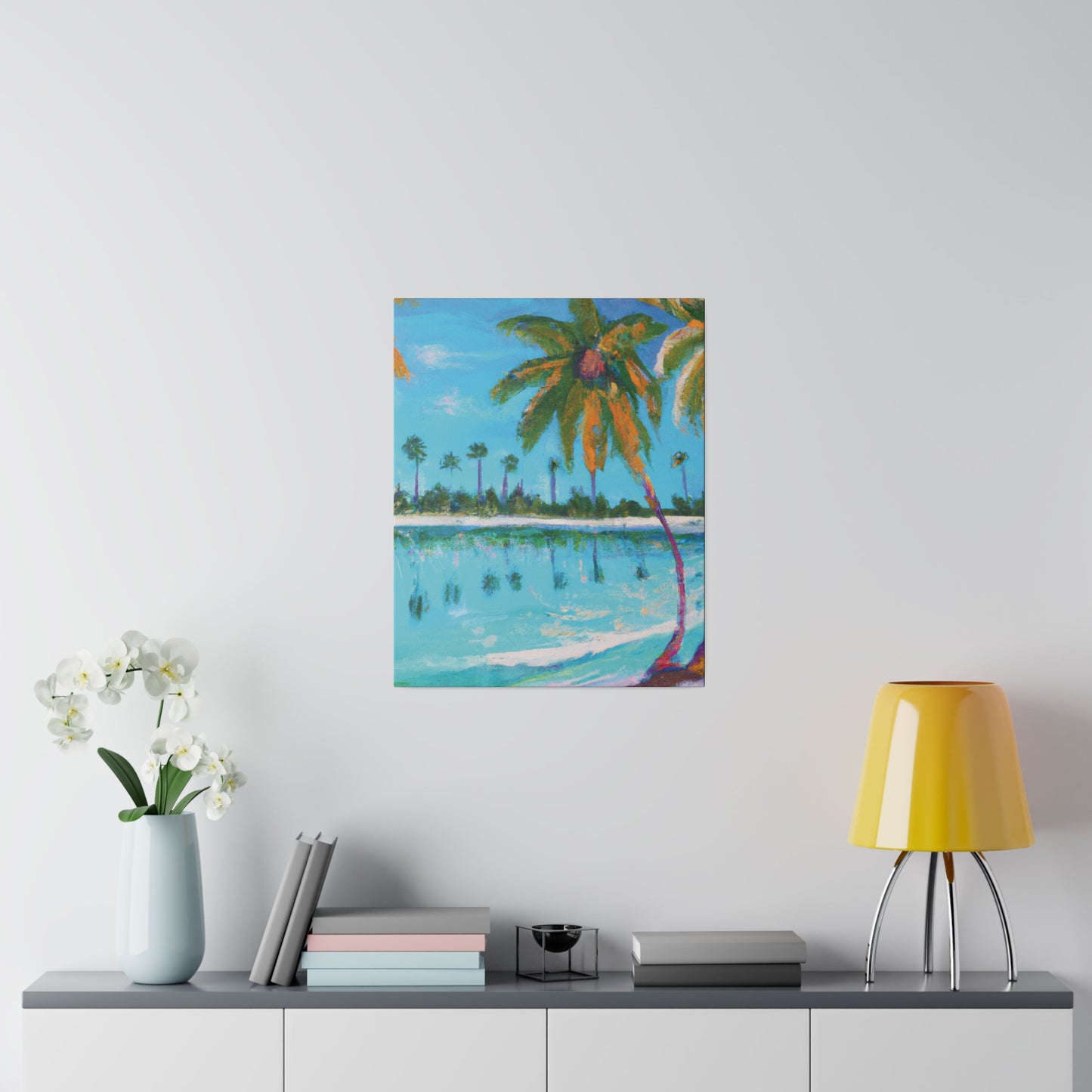 8723S - Bahamas Ocean Painting Print | Bahamas | Ocean | Beach | Poster | Home Decor | Wall Art | Canvas