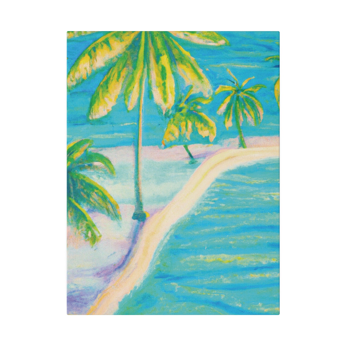 9662V - Bahamas Ocean Painting Print | Bahamas | Ocean | Beach | Poster | Home Decor | Wall Art | Canvas