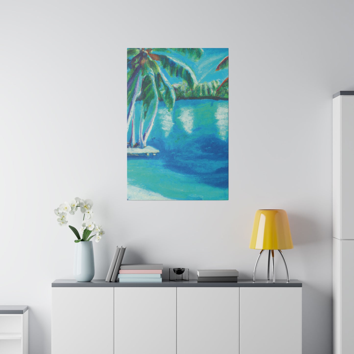 3187V - Bahamas Ocean Painting Print | Bahamas | Ocean | Beach | Poster | Home Decor | Wall Art | Canvas
