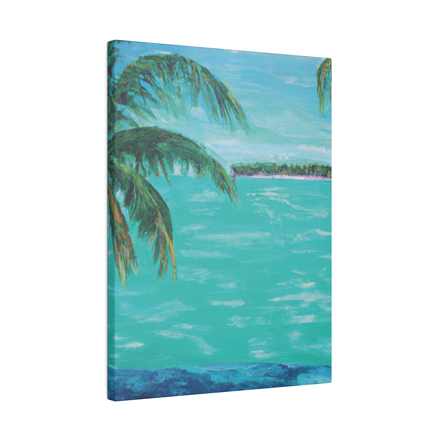 362P - Bahamas Ocean Painting Print | Bahamas | Ocean | Beach | Poster | Home Decor | Wall Art | Canvas