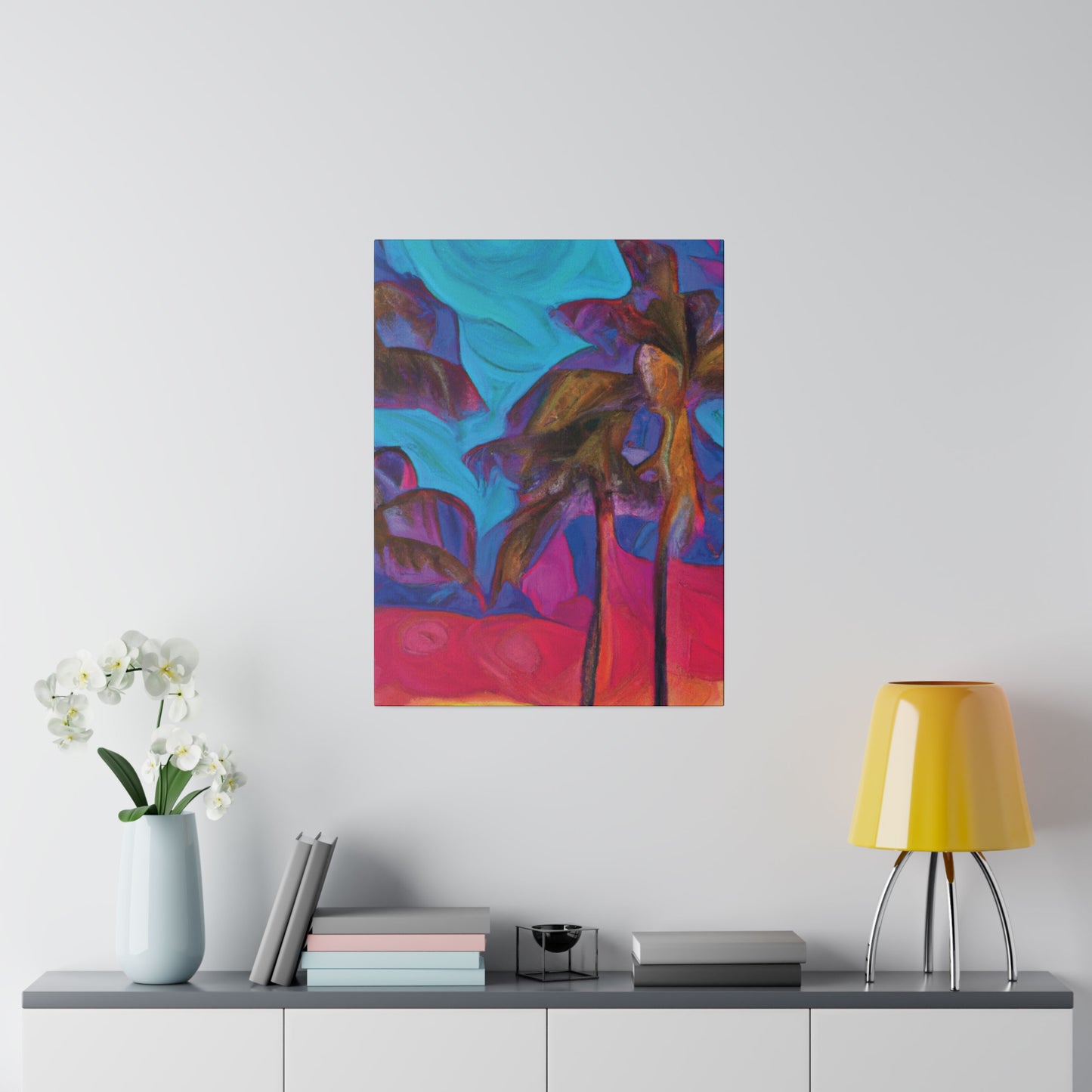 6709Z - Miami Beach Sunset Painting Print | Miami | Beach | Sunset | Poster | Home Decor | Wall Art | Canvas