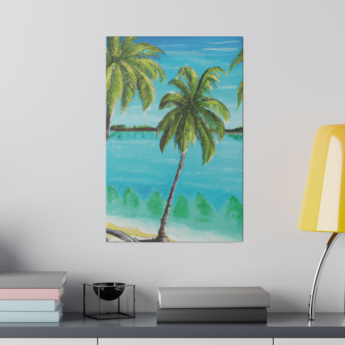 6598N - Bahamas Ocean Painting Print | Bahamas | Ocean | Beach | Poster | Home Decor | Wall Art | Canvas