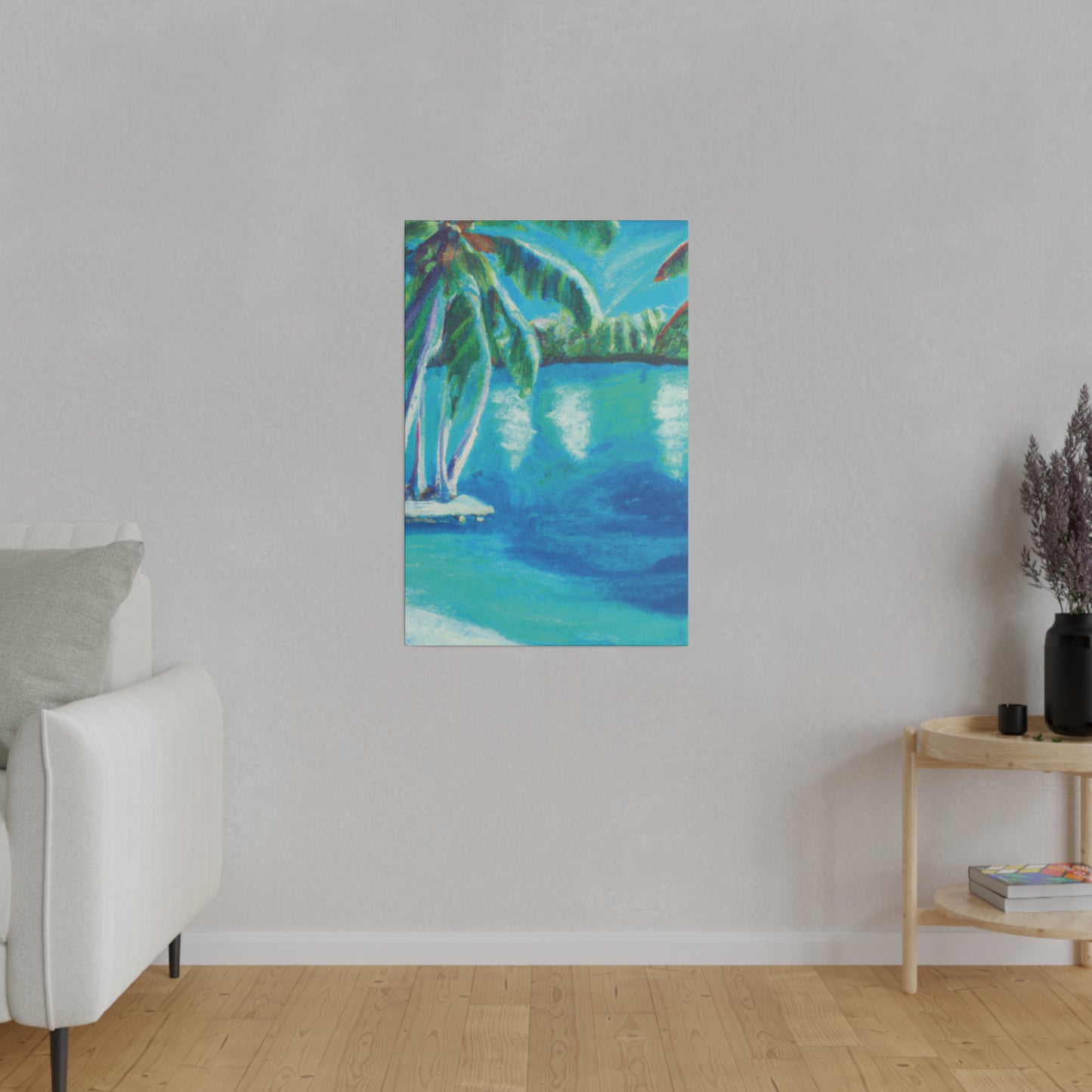 3187V - Bahamas Ocean Painting Print | Bahamas | Ocean | Beach | Poster | Home Decor | Wall Art | Canvas