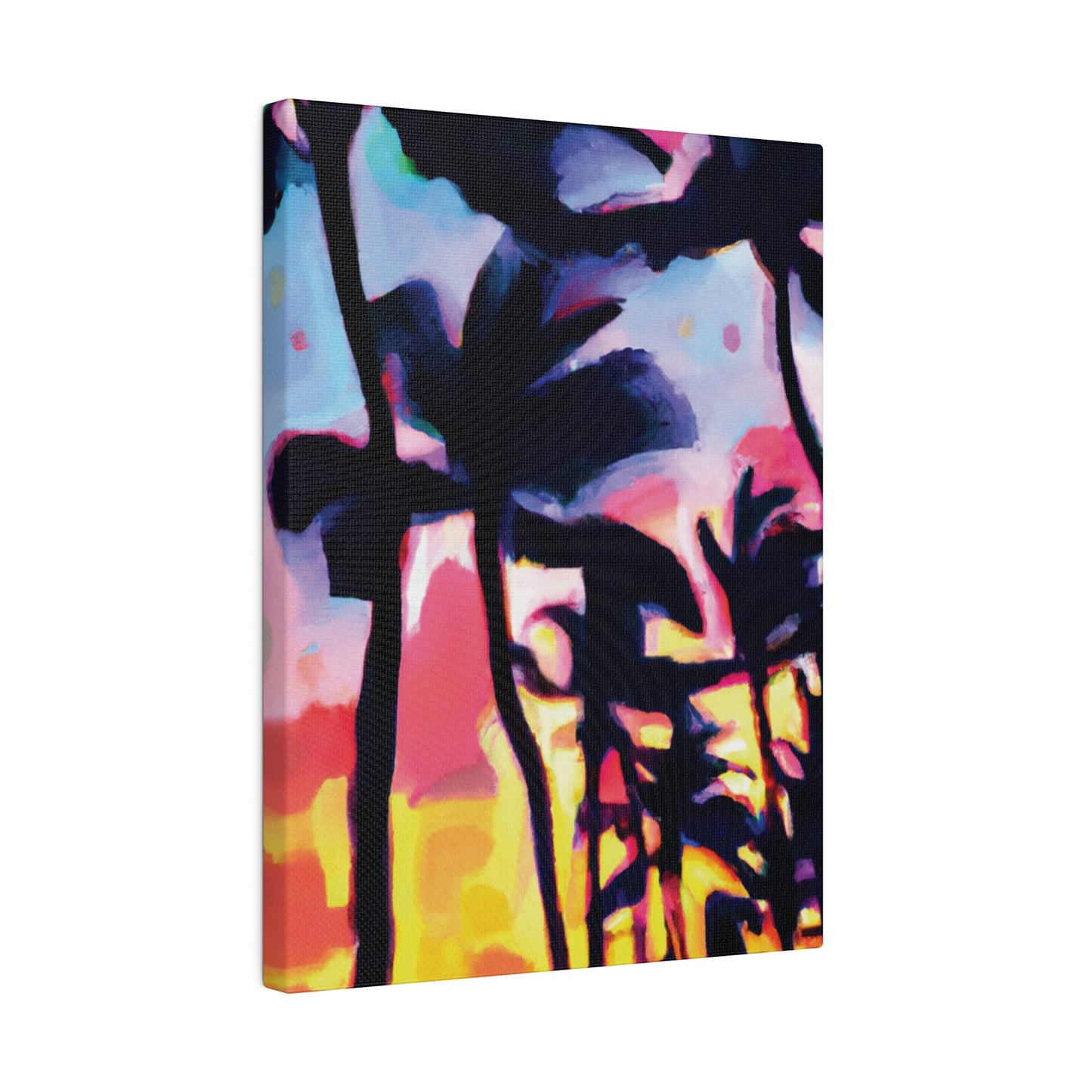 2637V - Miami Beach Sunset Painting Print | Miami | Beach | Sunset | Poster | Home Decor | Wall Art | Canvas