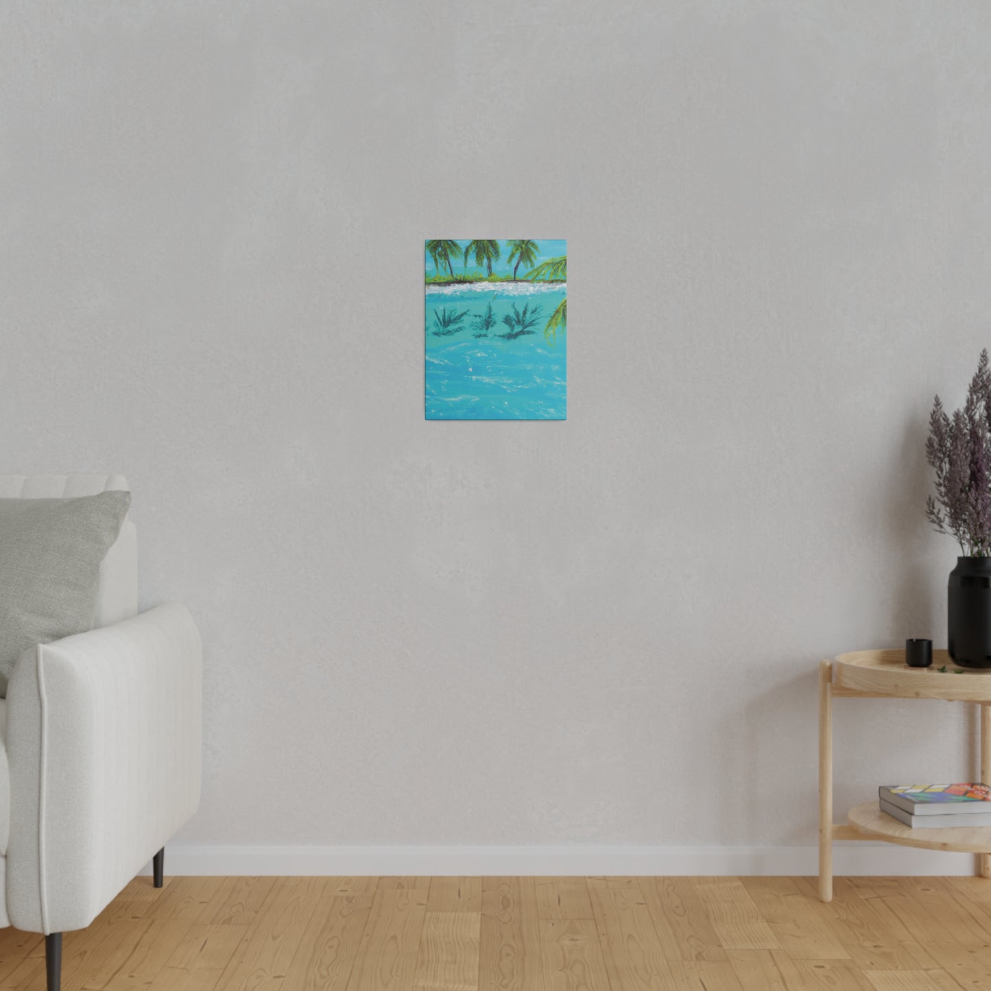 8321K - Bahamas Ocean Painting Print | Bahamas | Ocean | Beach | Poster | Home Decor | Wall Art | Canvas