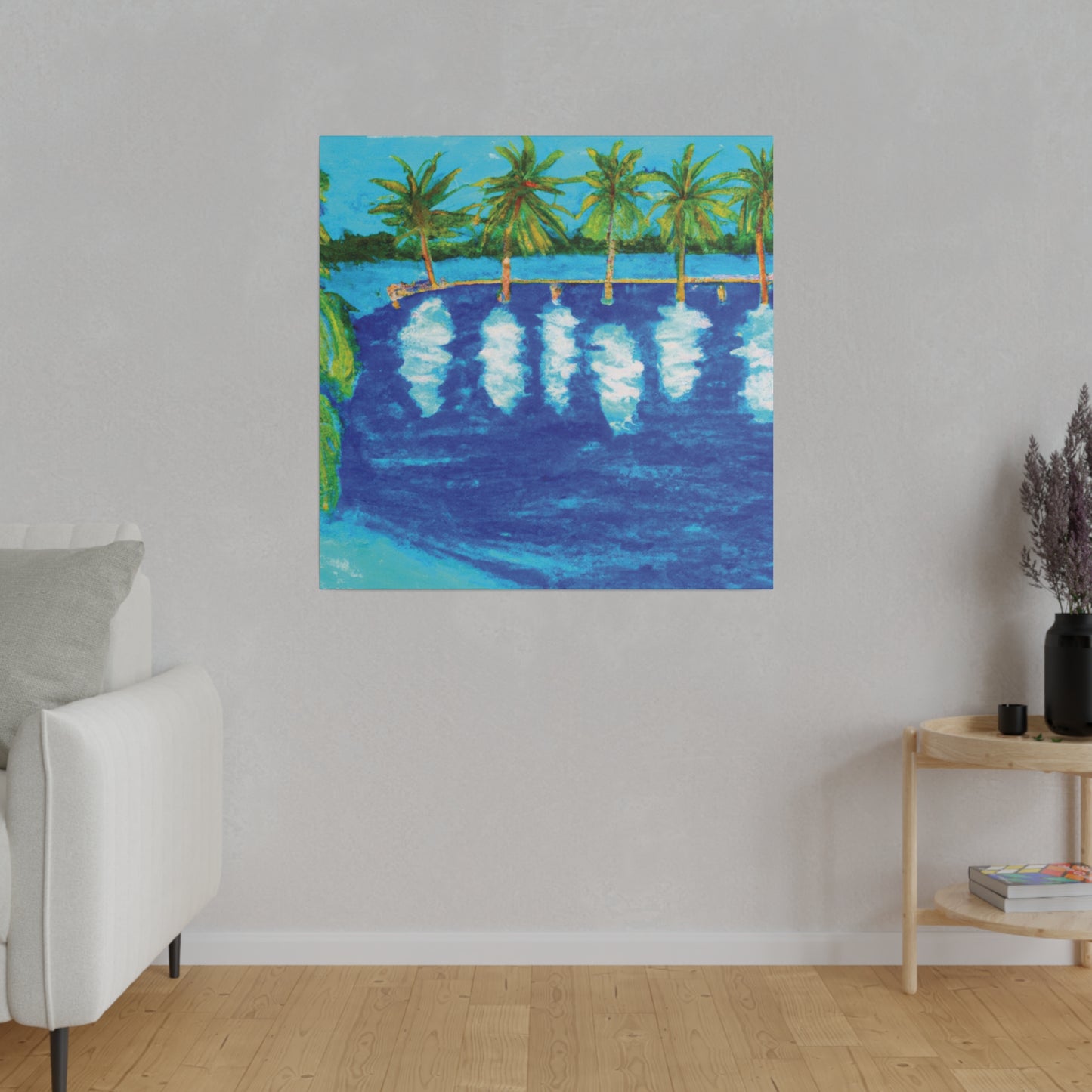 7996V - Bahamas Ocean Painting Print | Bahamas | Ocean | Beach | Poster | Home Decor | Wall Art | Canvas