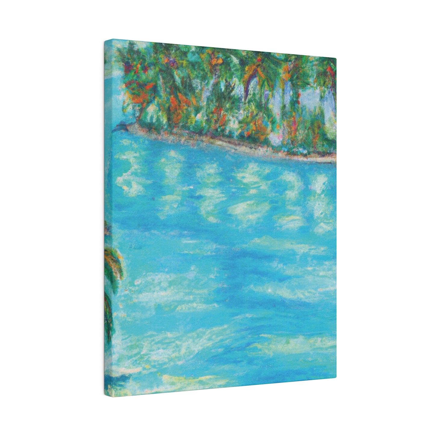 8625Q - Bahamas Ocean Painting Print | Bahamas | Ocean | Beach | Poster | Home Decor | Wall Art | Canvas