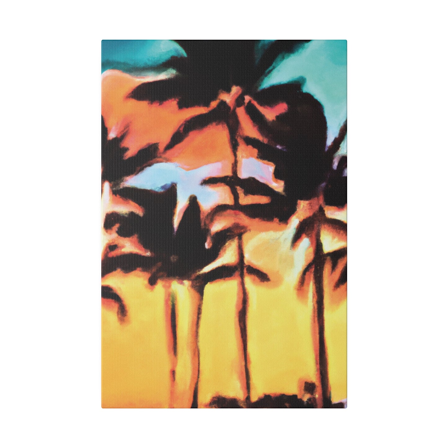 6306Z - Miami Beach Sunset Painting Print | Miami | Beach | Sunset | Poster | Home Decor | Wall Art | Canvas