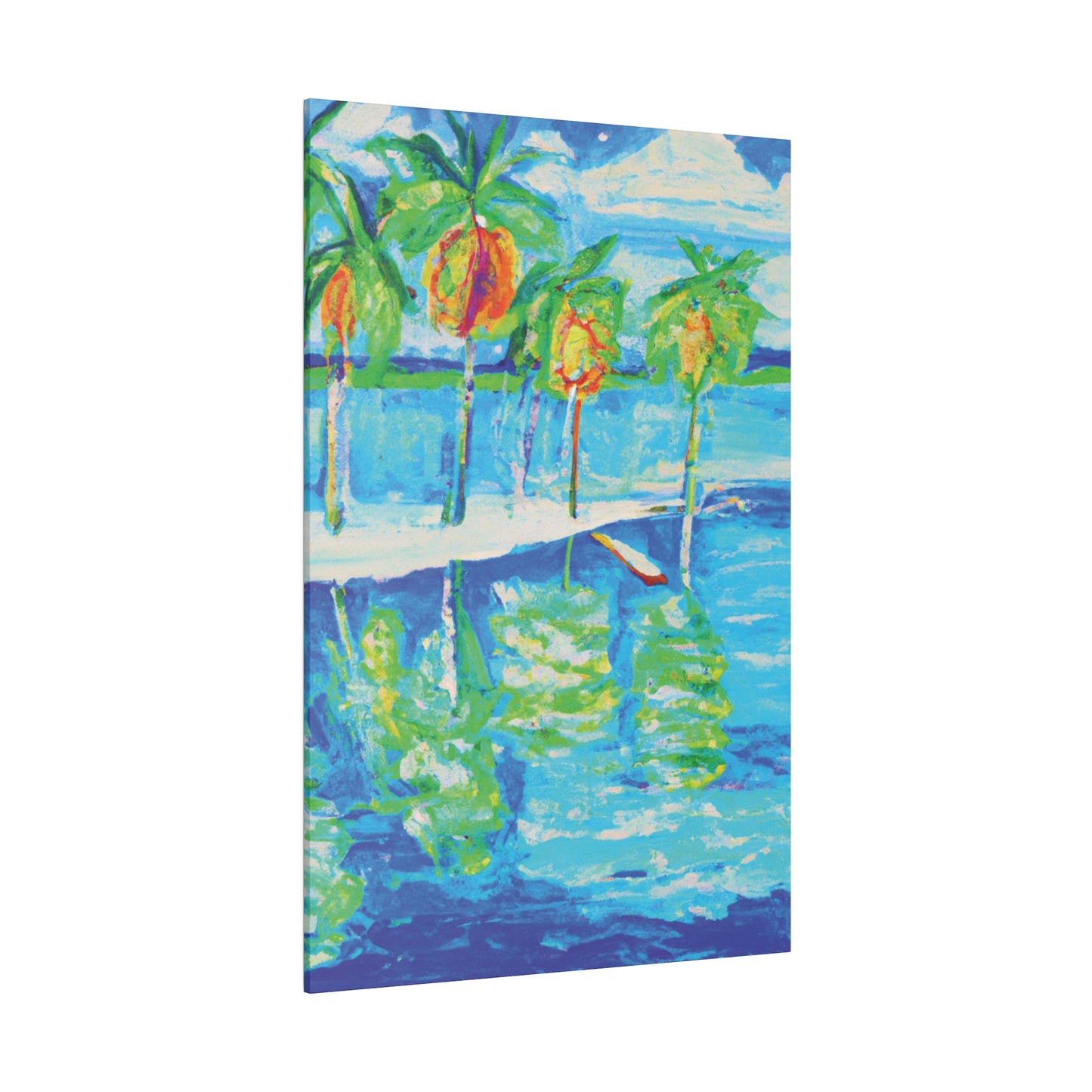 8103Q - Bahamas Ocean Painting Print | Bahamas | Ocean | Beach | Poster | Home Decor | Wall Art | Canvas