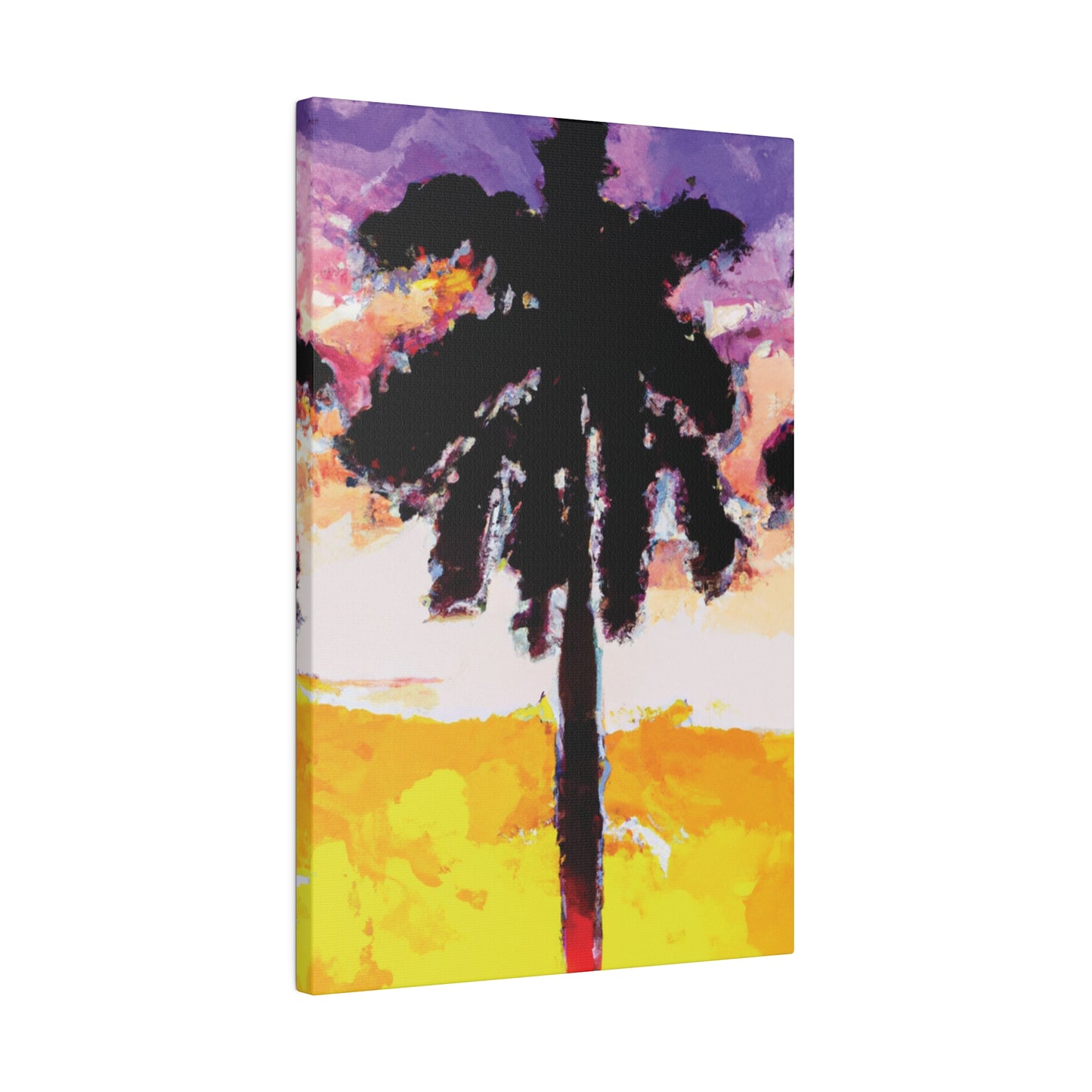 6392A - Miami Beach Sunset Painting Print | Miami | Beach | Sunset | Poster | Home Decor | Wall Art | Canvas