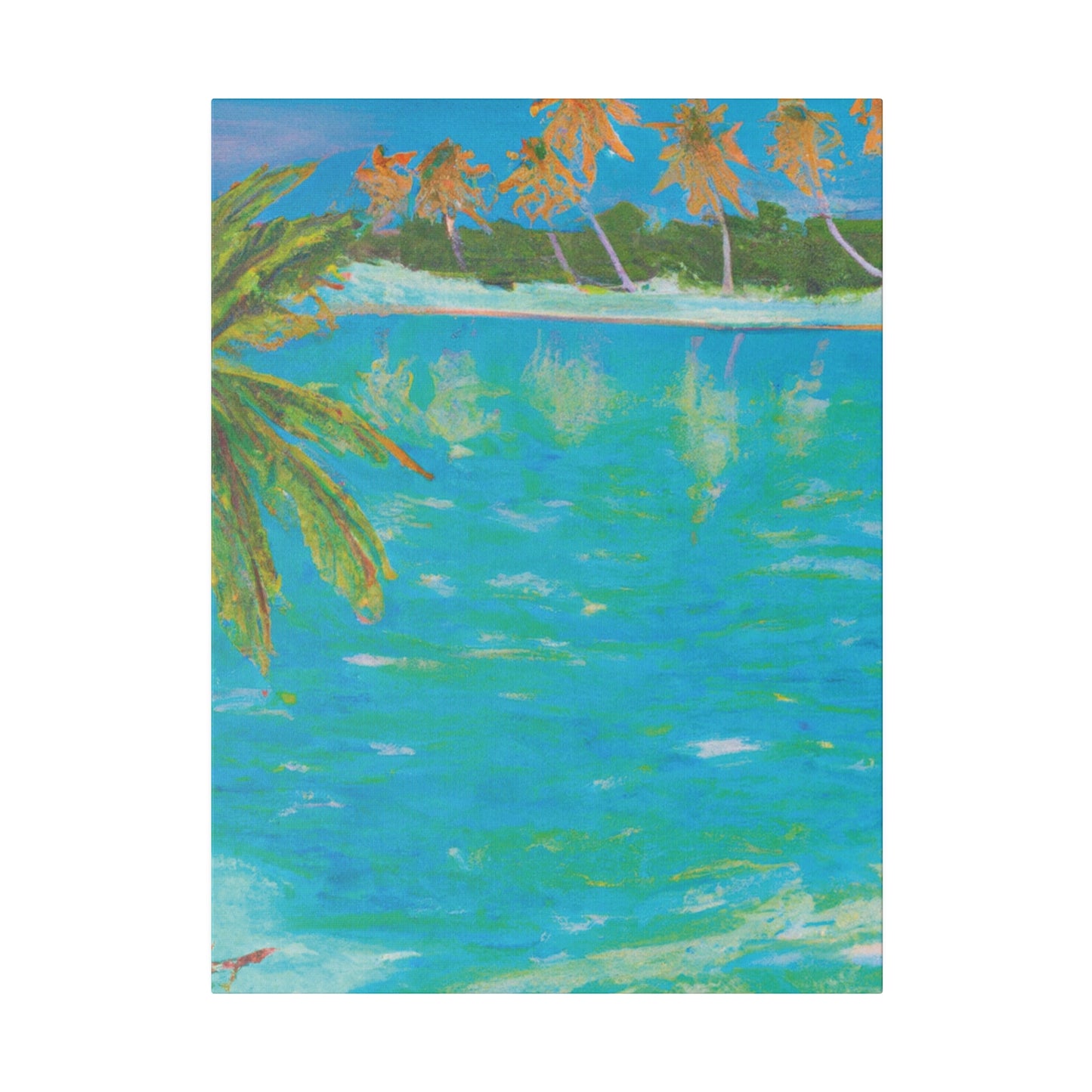 1767P - Bahamas Ocean Painting Print | Bahamas | Ocean | Beach | Poster | Home Decor | Wall Art | Canvas