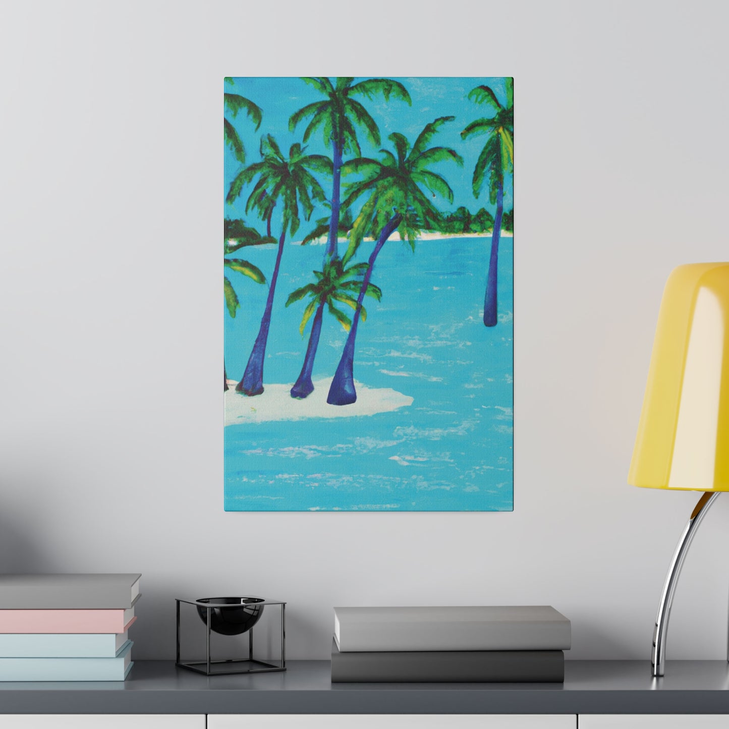 2486G - Bahamas Ocean Painting Print | Bahamas | Ocean | Beach | Poster | Home Decor | Wall Art | Canvas