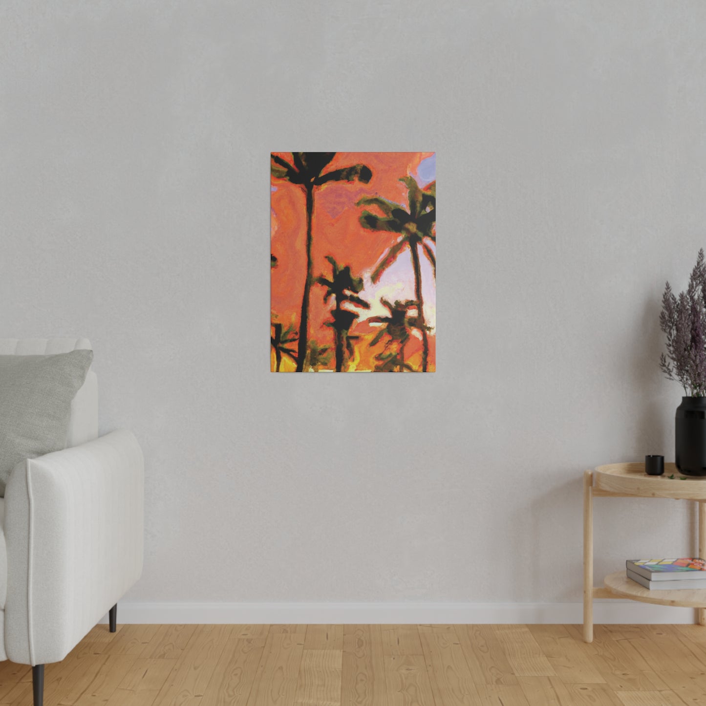 7177X - Miami Beach Sunset Painting Print | Miami | Beach | Sunset | Poster | Home Decor | Wall Art | Canvas