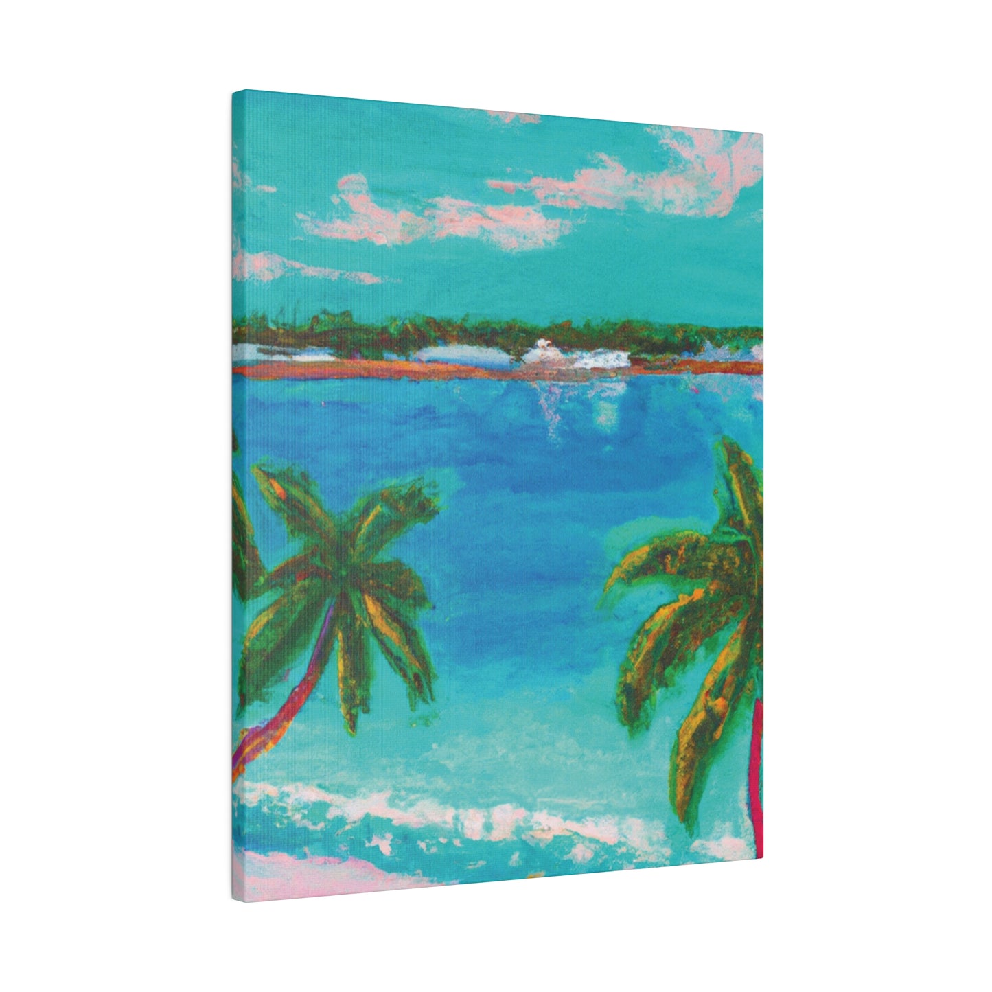 6836G - Bahamas Ocean Painting Print | Bahamas | Ocean | Beach | Poster | Home Decor | Wall Art | Canvas
