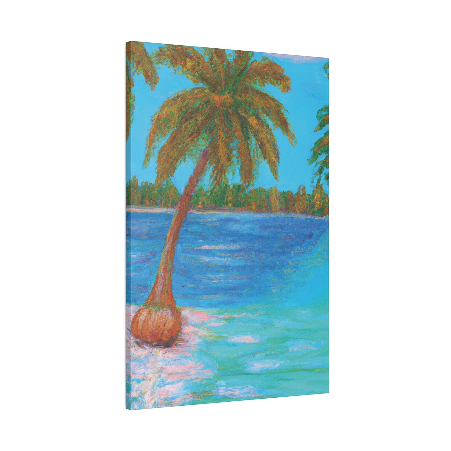 4348S - Bahamas Ocean Painting Print | Bahamas | Ocean | Beach | Poster | Home Decor | Wall Art | Canvas