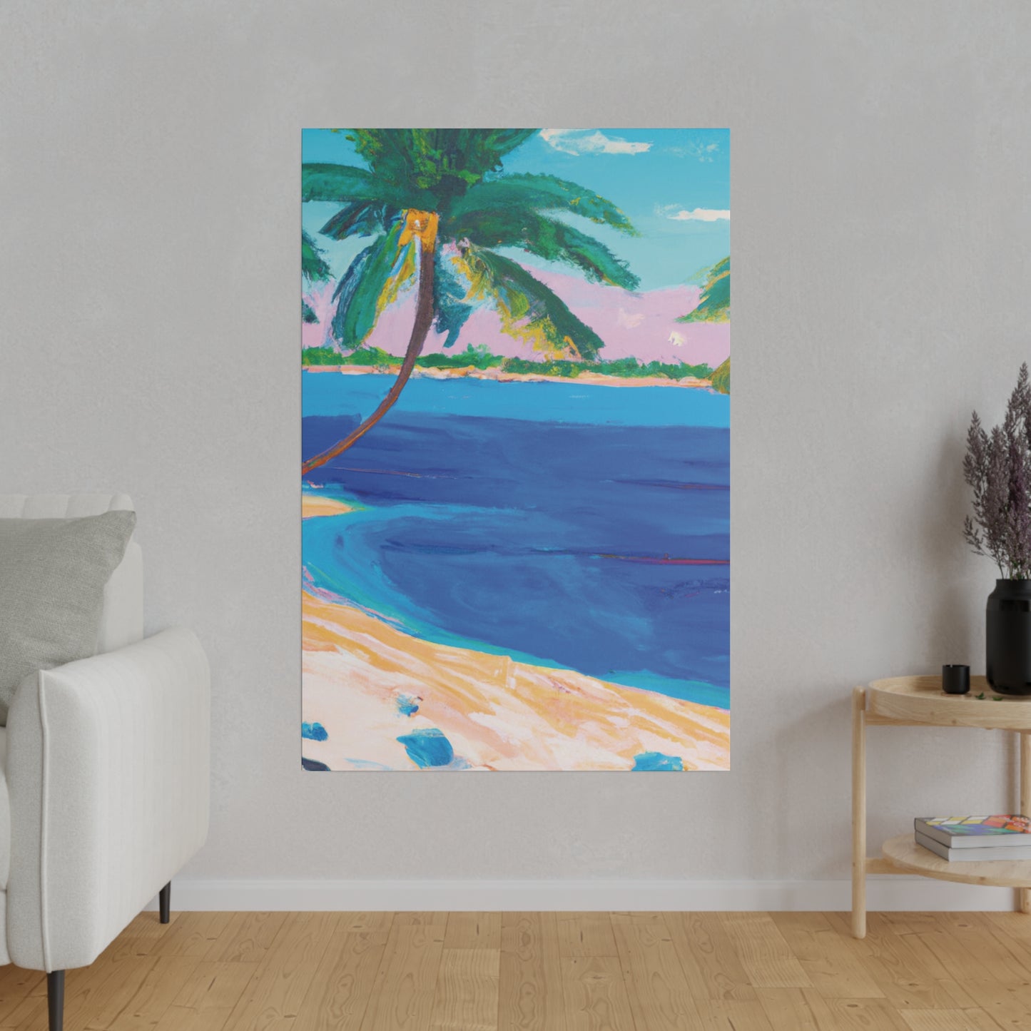 4782F - Bahamas Ocean Painting Print | Bahamas | Ocean | Beach | Poster | Home Decor | Wall Art | Canvas