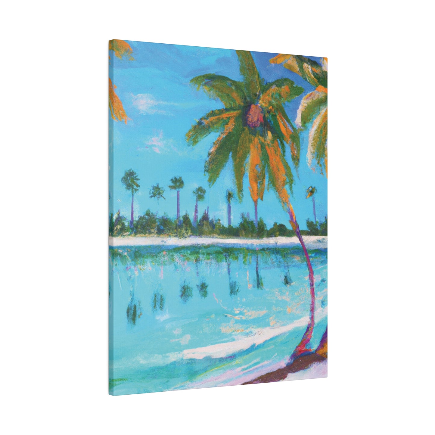 8723S - Bahamas Ocean Painting Print | Bahamas | Ocean | Beach | Poster | Home Decor | Wall Art | Canvas