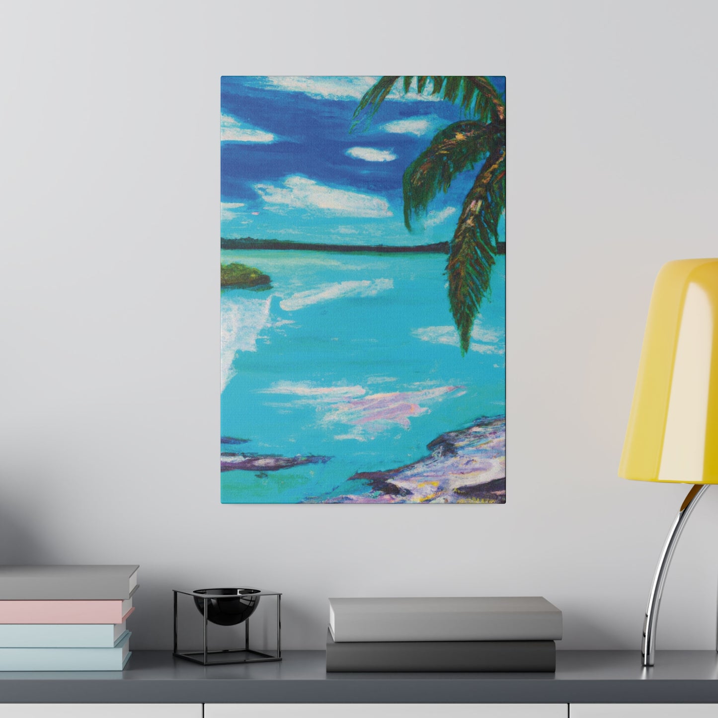 9184C - Bahamas Ocean Painting Print | Bahamas | Ocean | Beach | Poster | Home Decor | Wall Art | Canvas