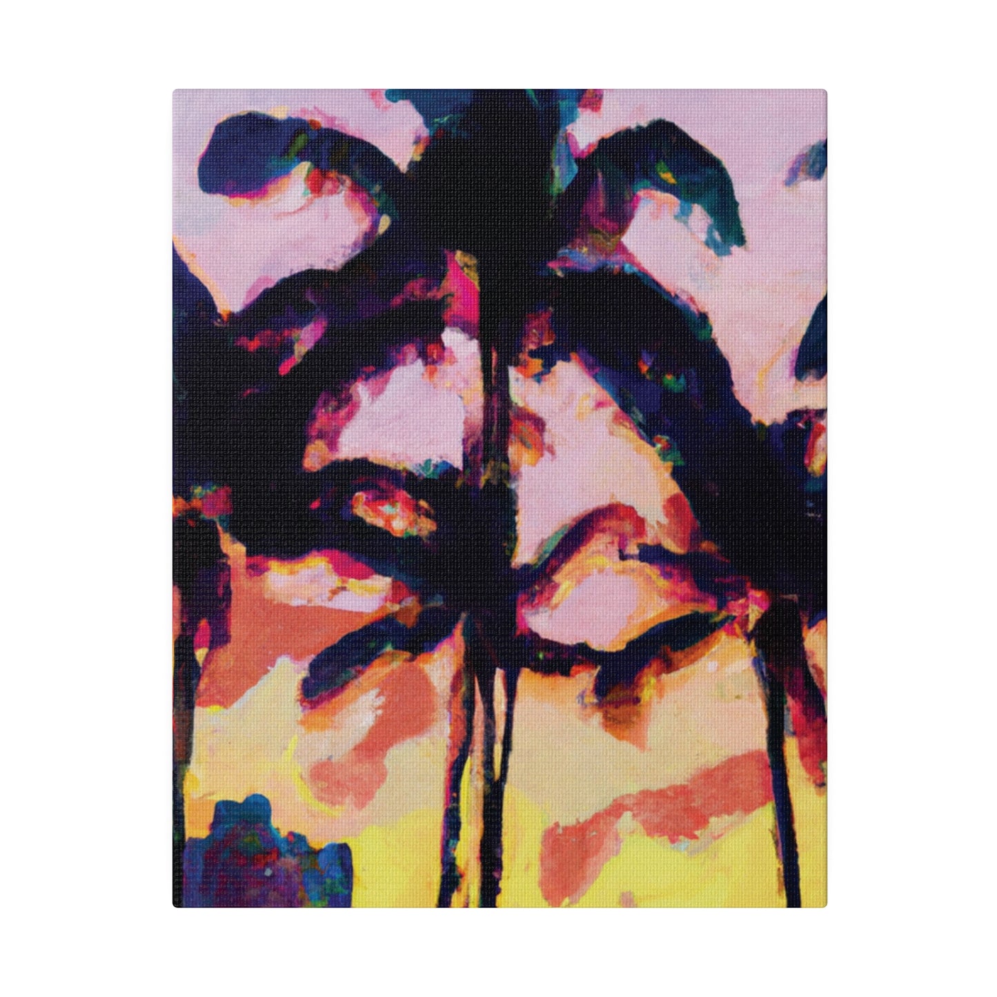 3398S - Miami Beach Sunset Painting Print | Miami | Beach | Sunset | Poster | Home Decor | Wall Art | Canvas