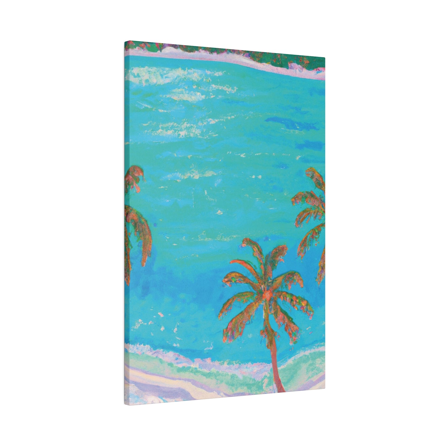 4532X - Bahamas Ocean Painting Print | Bahamas | Ocean | Beach | Poster | Home Decor | Wall Art | Canvas