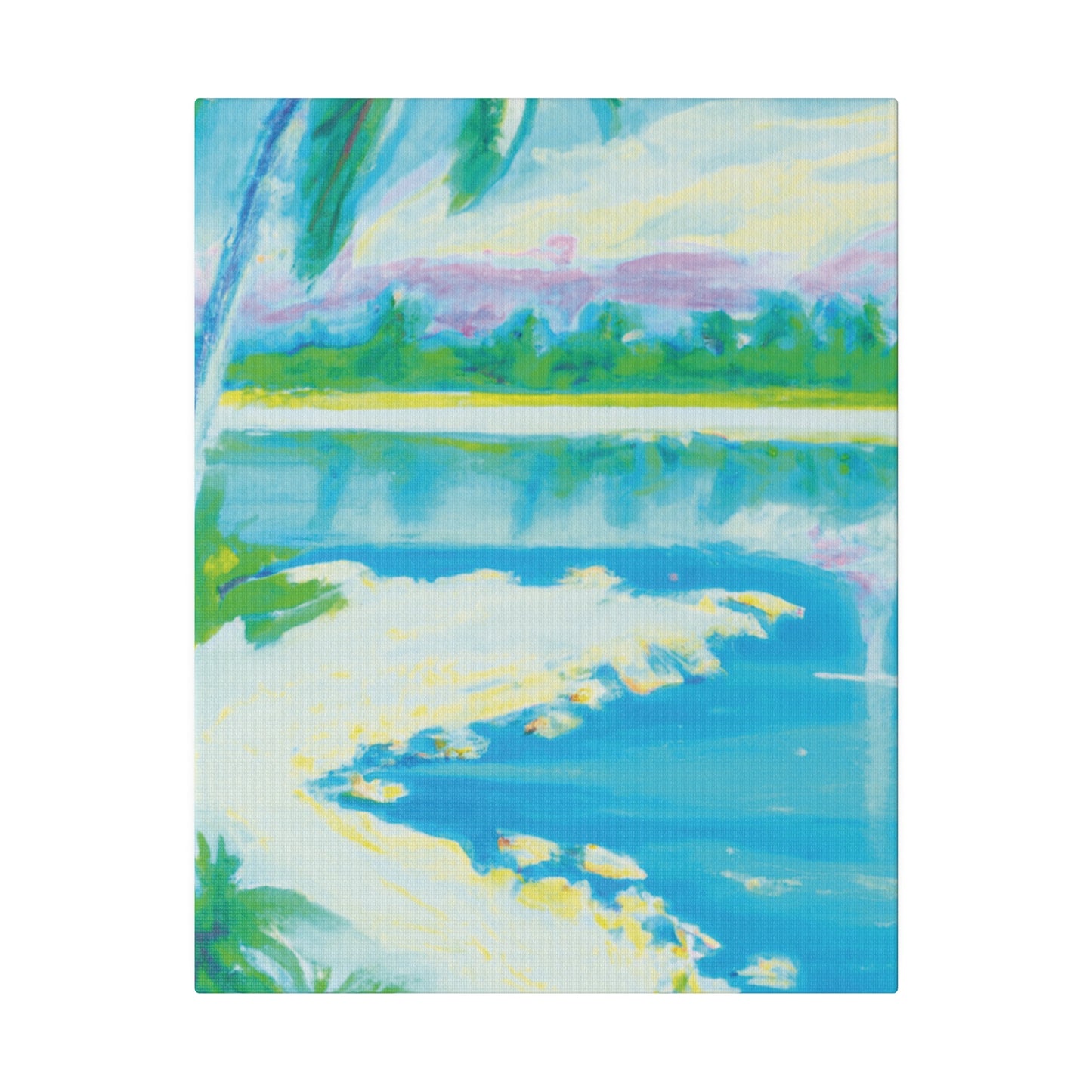 4501F - Bahamas Ocean Painting Print | Bahamas | Ocean | Beach | Poster | Home Decor | Wall Art | Canvas