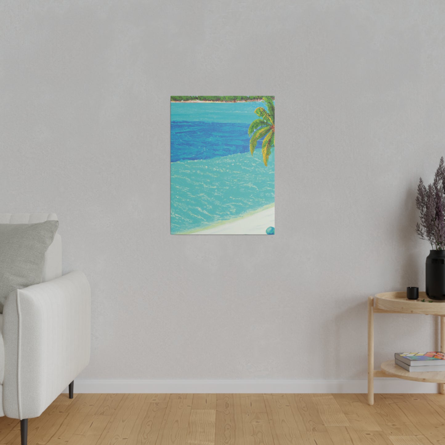 7221H - Bahamas Ocean Painting Print | Bahamas | Ocean | Beach | Poster | Home Decor | Wall Art | Canvas