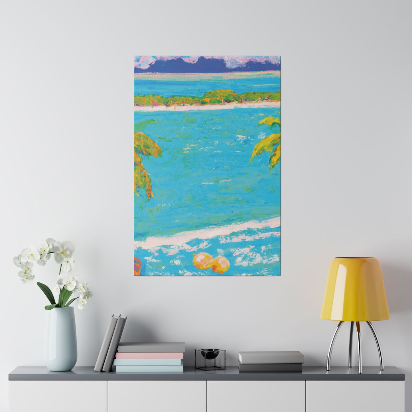 4783Z - Bahamas Ocean Painting Print | Bahamas | Ocean | Beach | Poster | Home Decor | Wall Art | Canvas