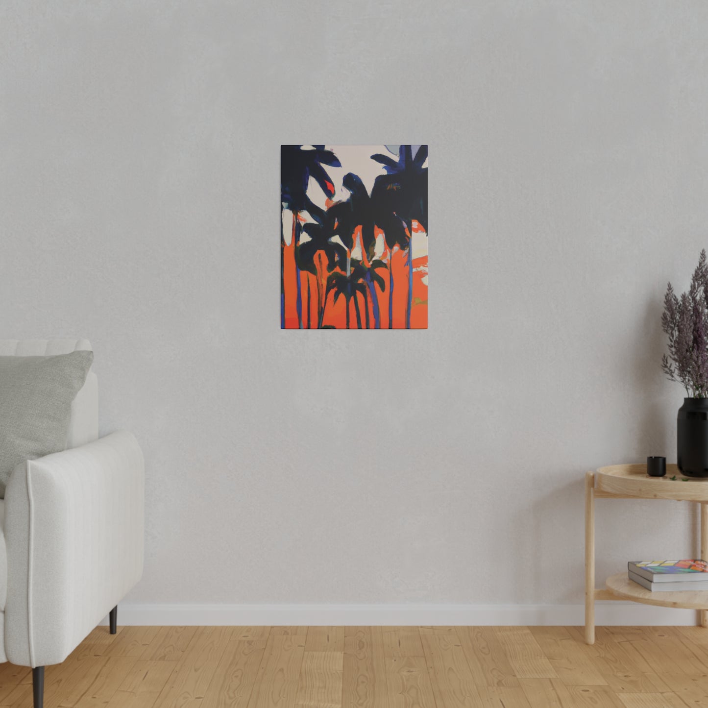 7345M - Miami Beach Sunset Painting Print | Miami | Beach | Sunset | Poster | Home Decor | Wall Art | Canvas