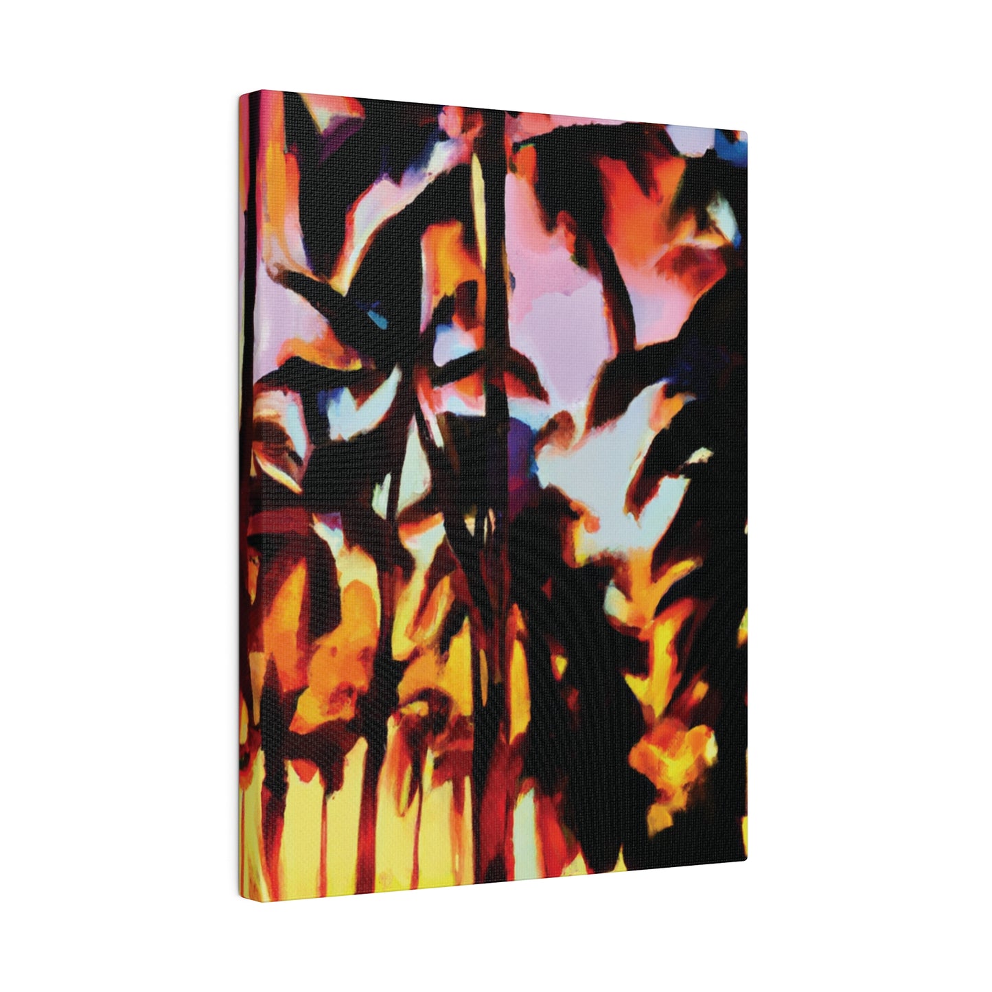 9123T - Miami Beach Sunset Painting Print | Miami | Beach | Sunset | Poster | Home Decor | Wall Art | Canvas