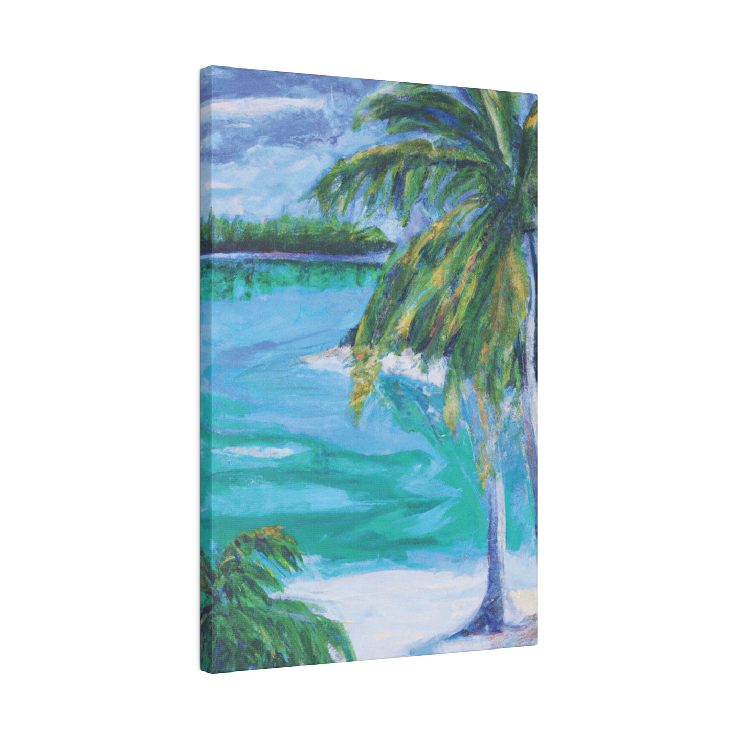 8721Q - Bahamas Ocean Painting Print | Bahamas | Ocean | Beach | Poster | Home Decor | Wall Art | Canvas