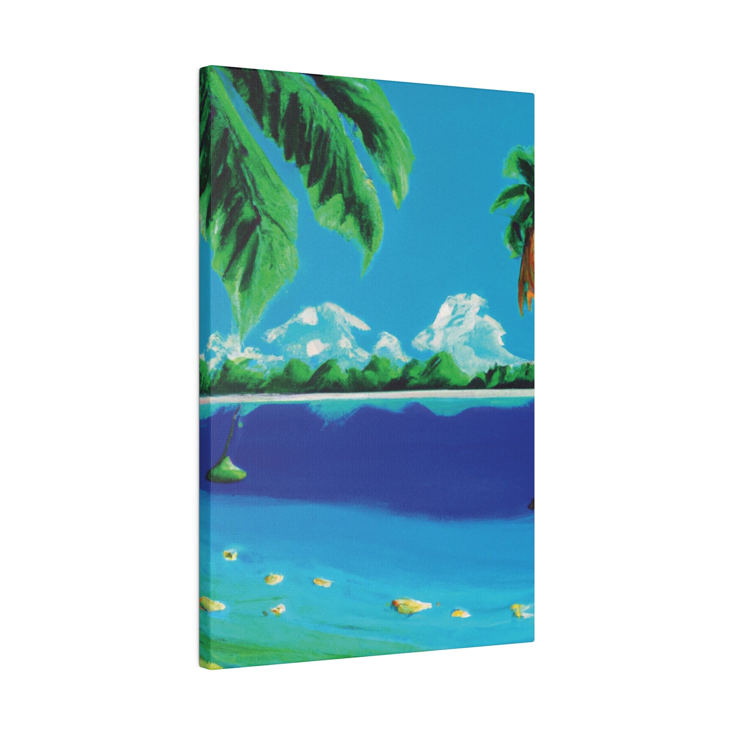 8246P - Bahamas Ocean Painting Print | Bahamas | Ocean | Beach | Poster | Home Decor | Wall Art | Canvas