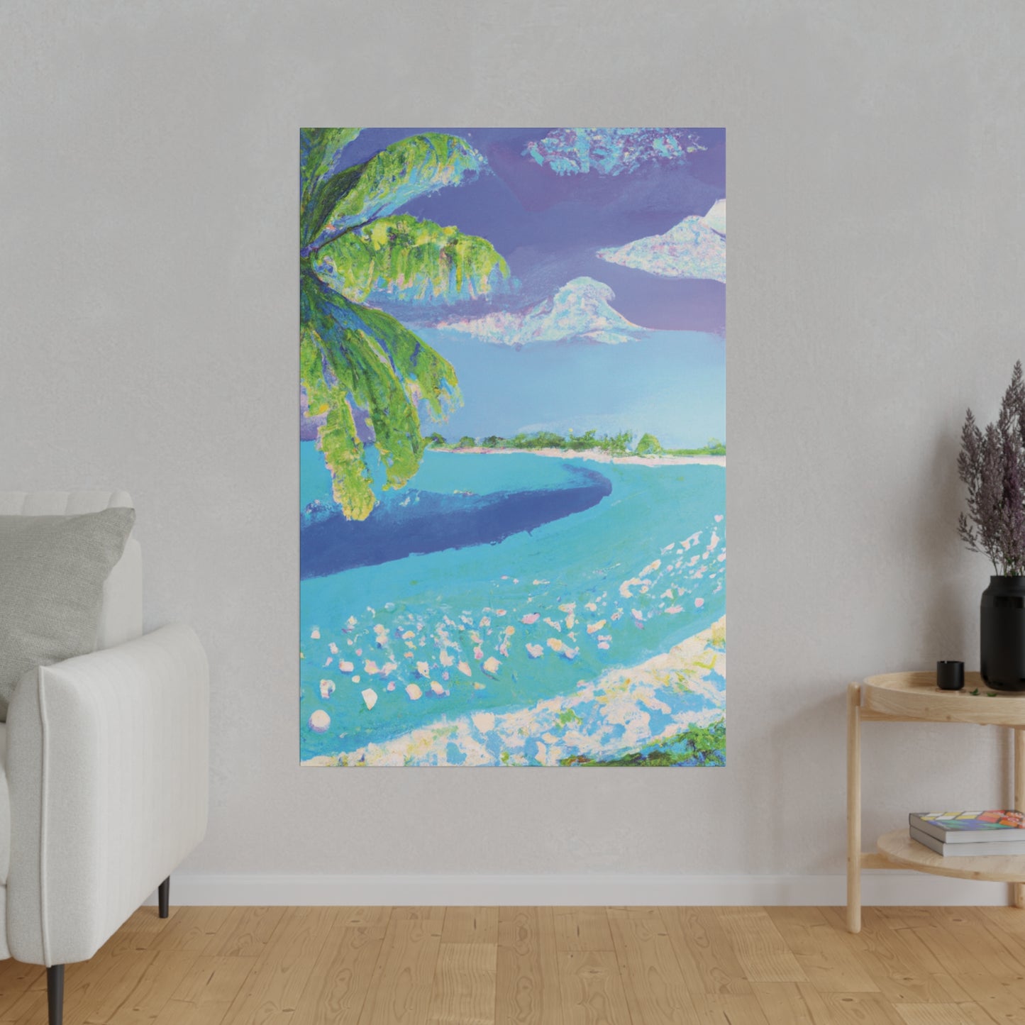 9792F - Bahamas Ocean Painting Print | Bahamas | Ocean | Beach | Poster | Home Decor | Wall Art | Canvas