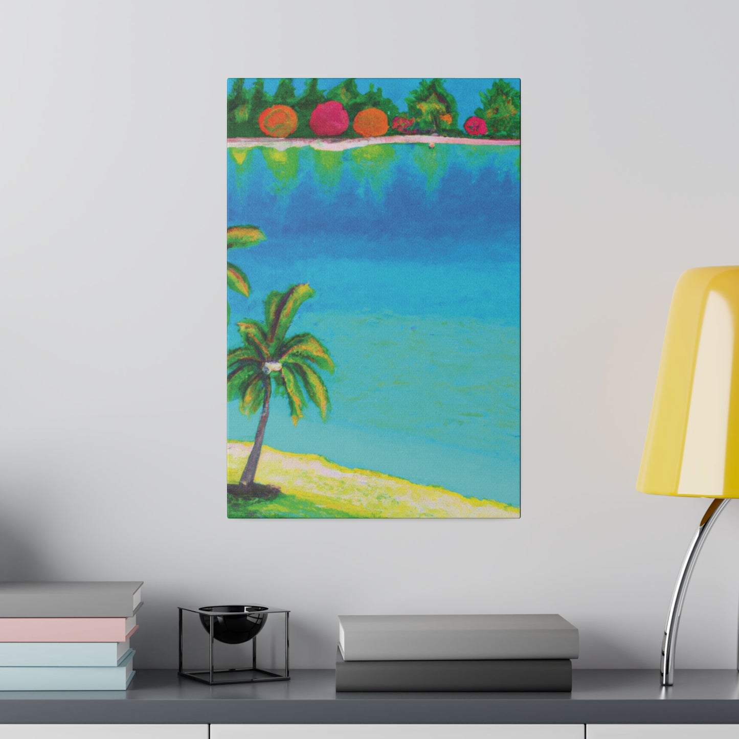 6816J - Bahamas Ocean Painting Print | Bahamas | Ocean | Beach | Poster | Home Decor | Wall Art | Canvas