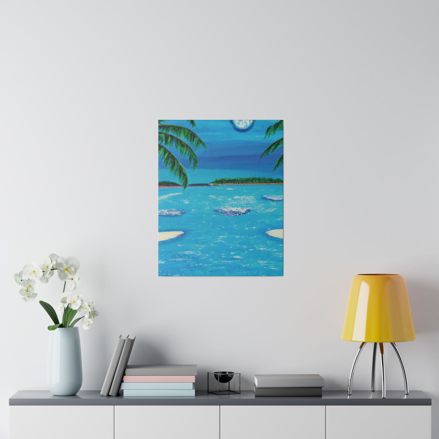 7239Z - Bahamas Ocean Painting Print | Bahamas | Ocean | Beach | Poster | Home Decor | Wall Art | Canvas