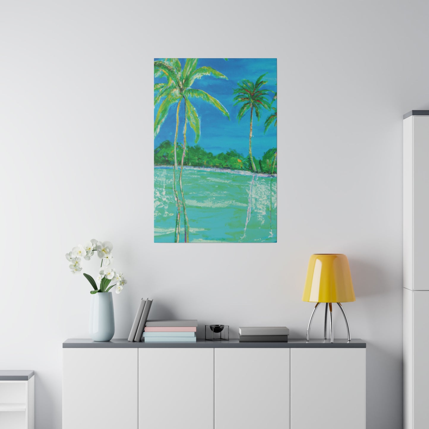 5185A - Bahamas Ocean Painting Print | Bahamas | Ocean | Beach | Poster | Home Decor | Wall Art | Canvas